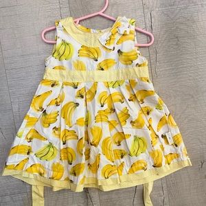 Toddler 12 Months Banana Dress Little Fairy Collection